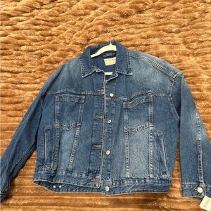 We The Free Classic Blue Denim Jacket